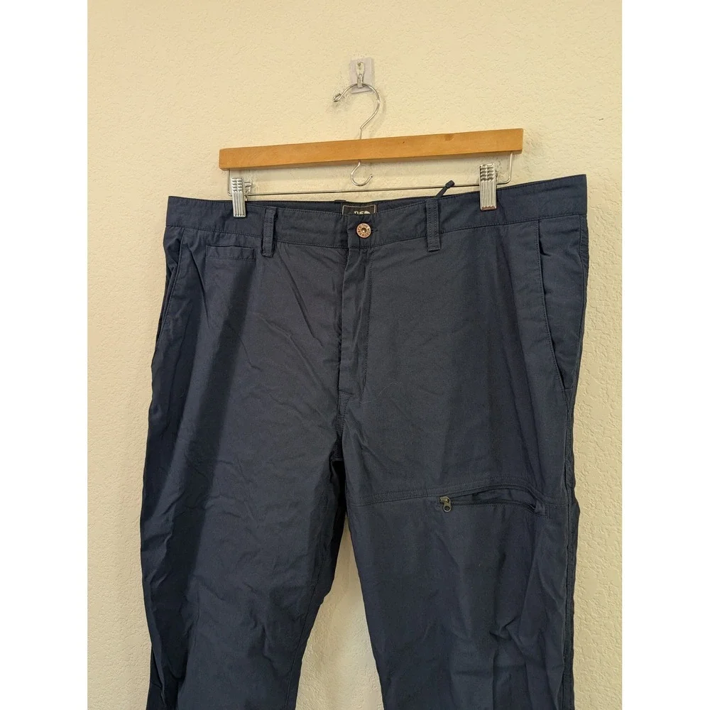 The North Face Mens Navy Blue NF0A3FZD Stretch Hiking Utility Pants Cinch Hem 38